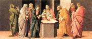 BARTOLOMEO DI GIOVANNI Predella: Presentation at the Temple  dd oil on canvas
